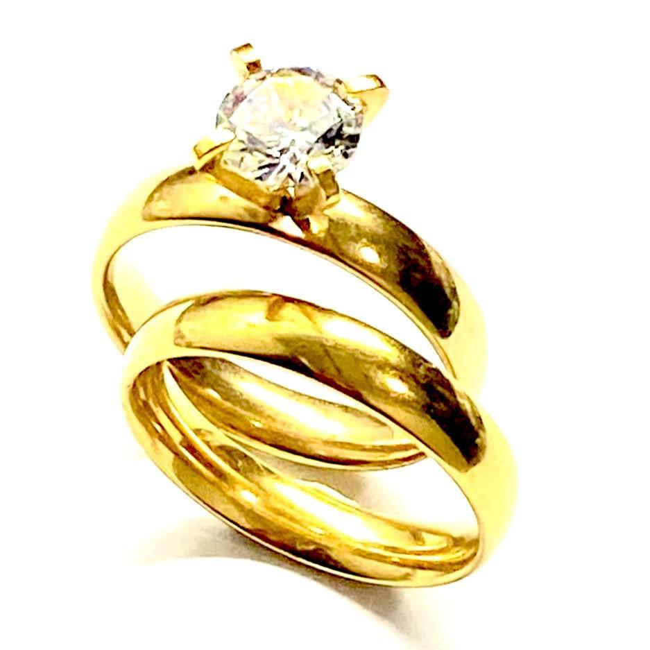 Compromiso Alianzas De Acero Anillo De Compromiso Acero