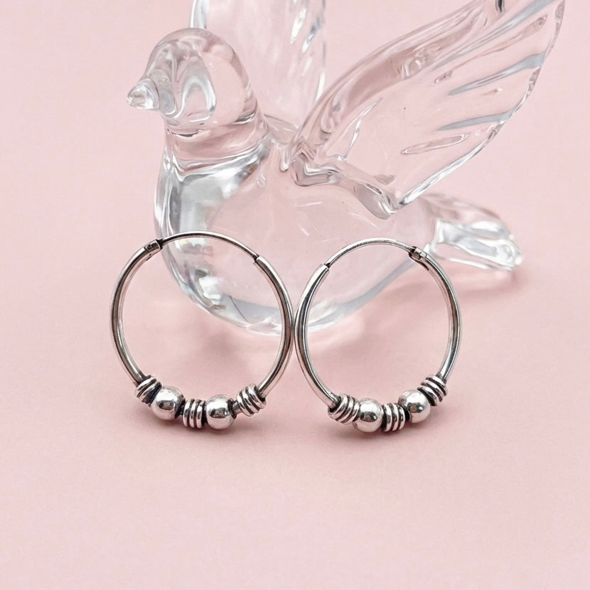 Argollas Paz Bali 30MM