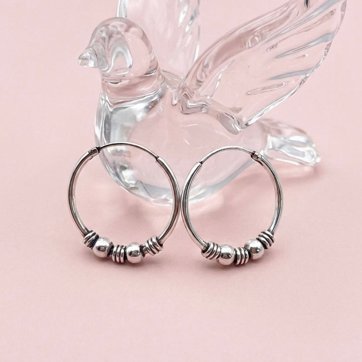 Argollas Paz Bali 30MM