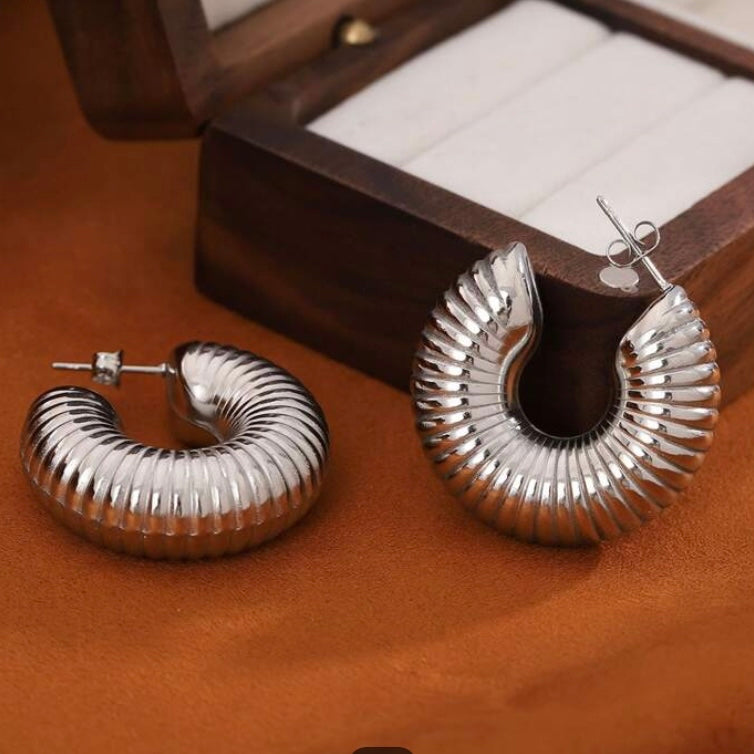 Aretes Acero Media Rosca 30MM