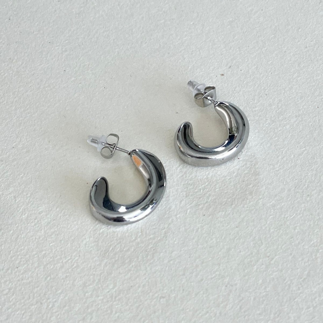 Aretes Acero Gancho 30MM