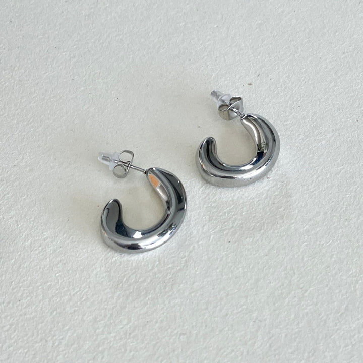 Aretes Acero Gancho 30MM
