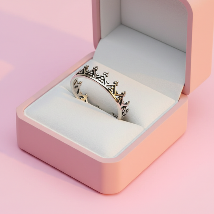 Anillo de Plata Coronita👑