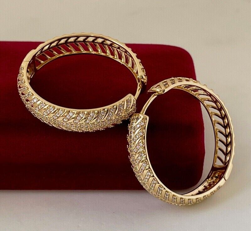 Argollas Mimosa Dorada