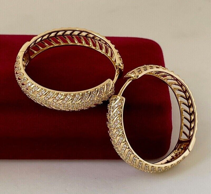 Argollas Mimosa Dorada