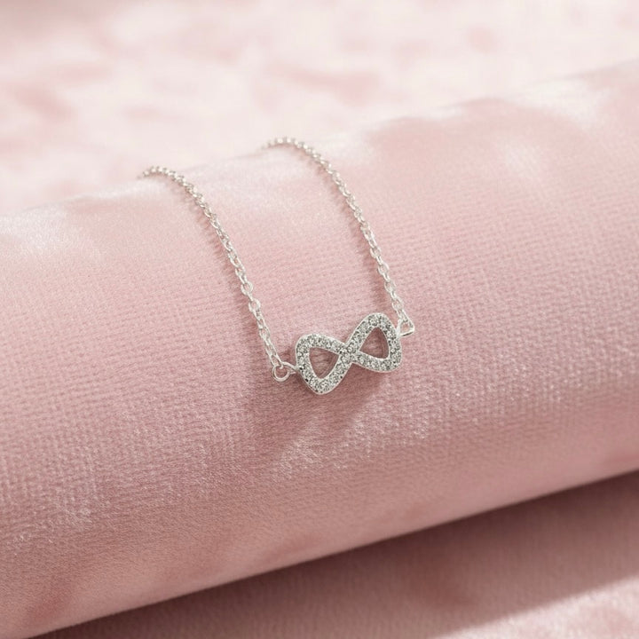 Tobillera Plata Infinito