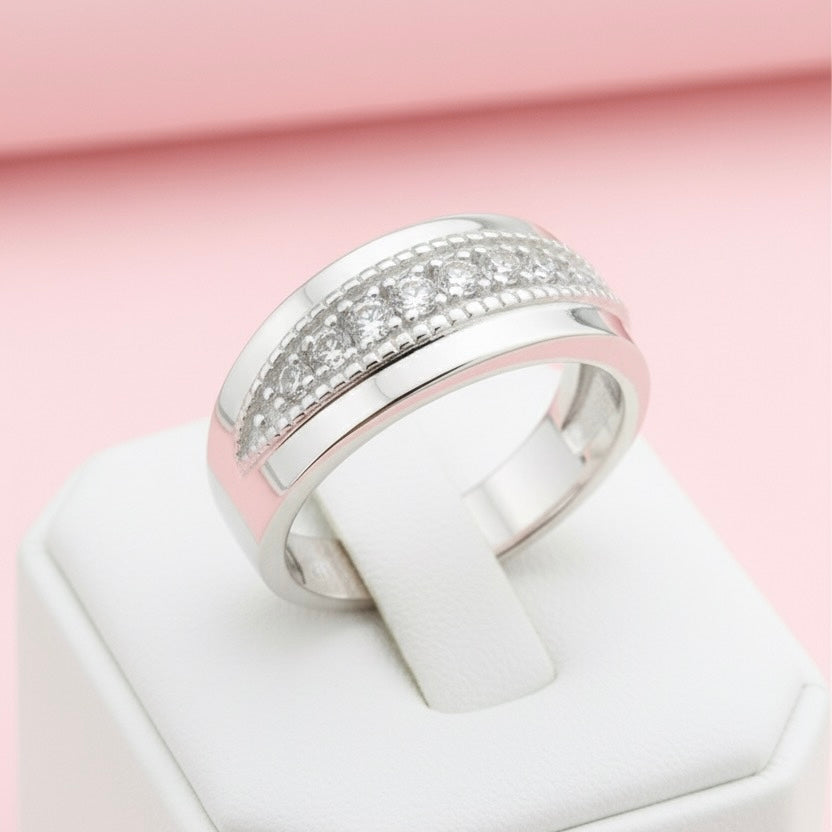 Anillo Hombre Boda - Plata 925