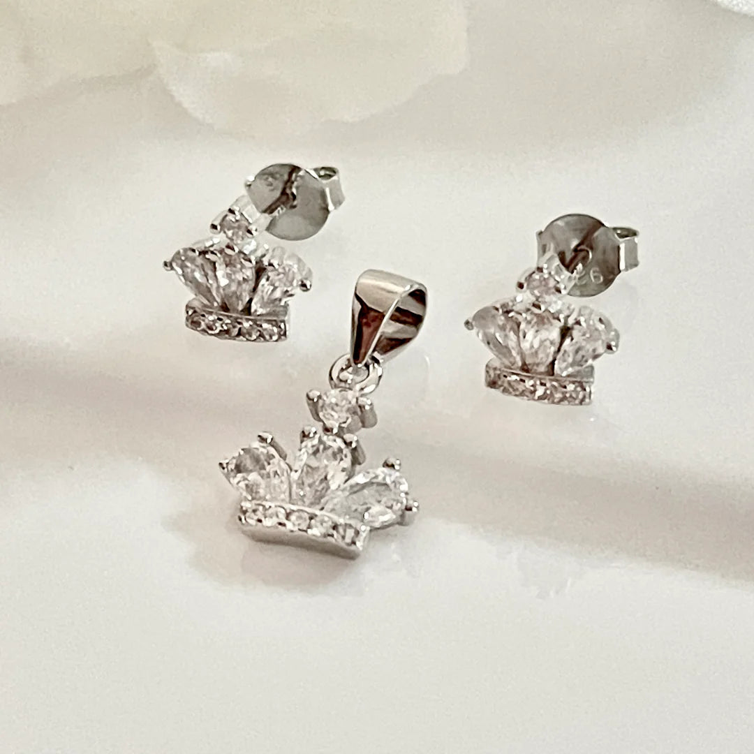 Juego Plata 👑Corona Grande