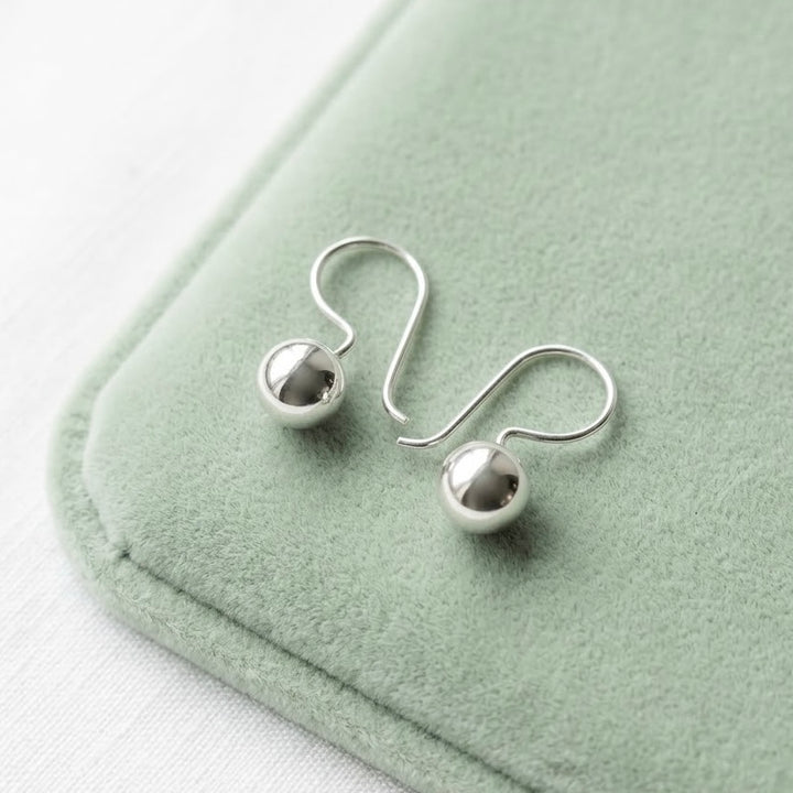 Aretes de Plata 8MM