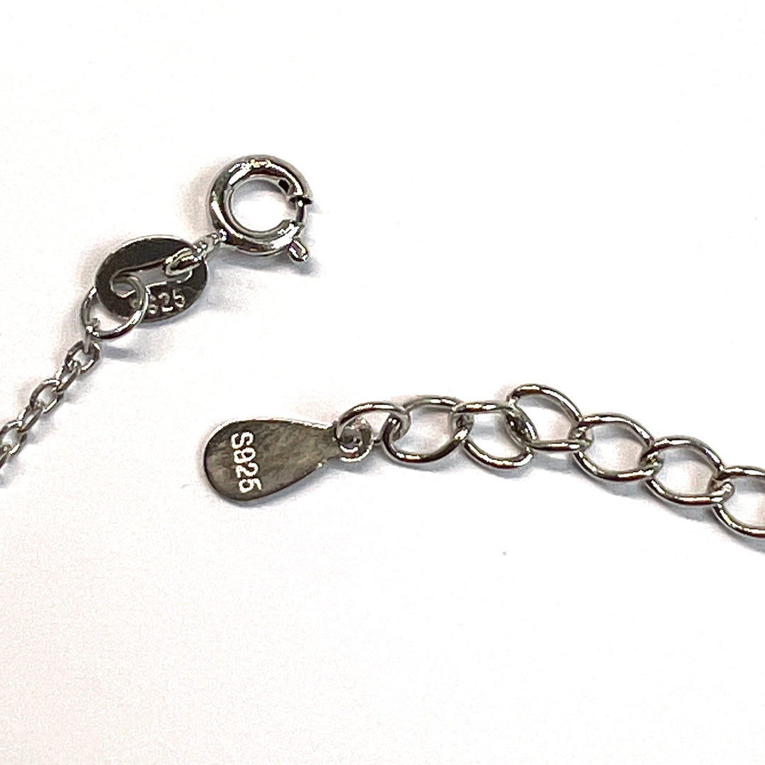 Pulsera Plata de Corazoncitos