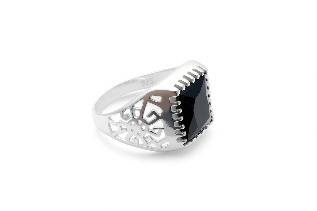 Anillo Plata de Hombre