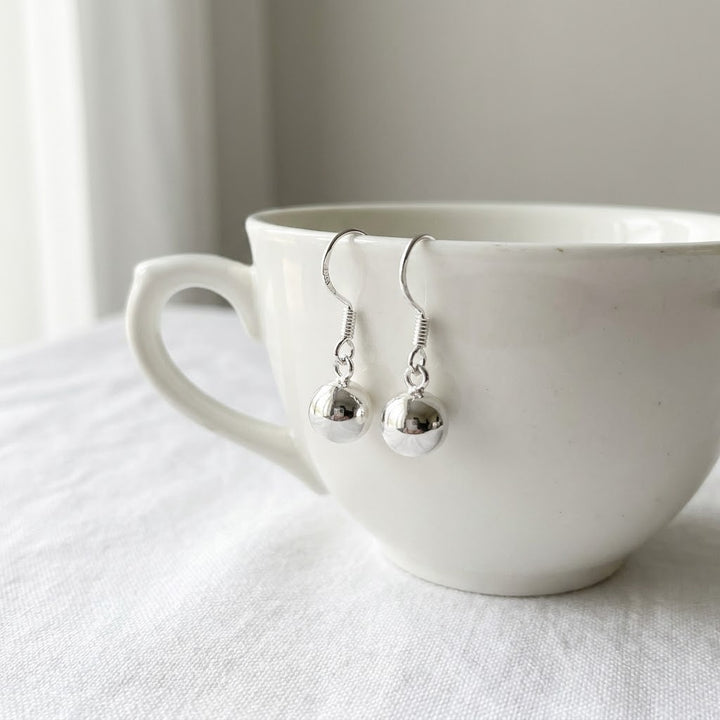 Aretes Plata Guindar 6MM
