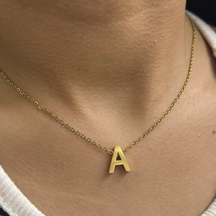 Collar Letra A