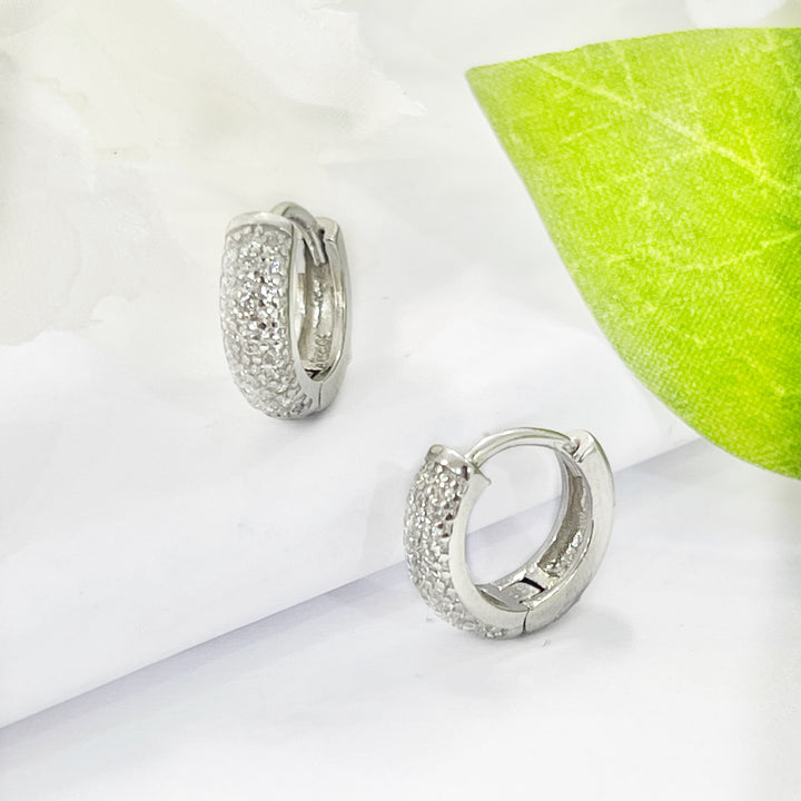 Huggies de Plata Brinco 12MM