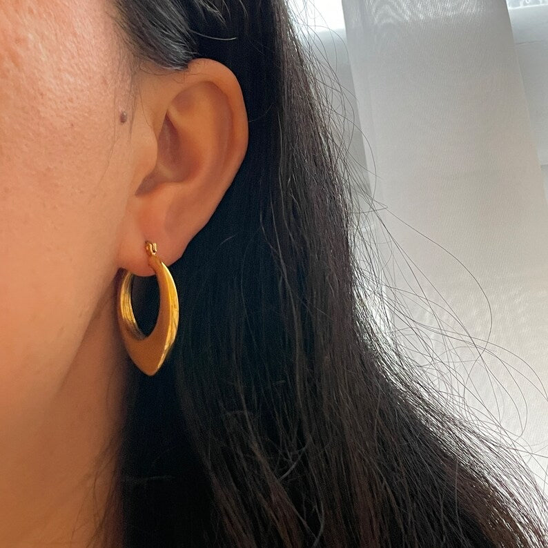 Argollas Fancy Picos 30MM