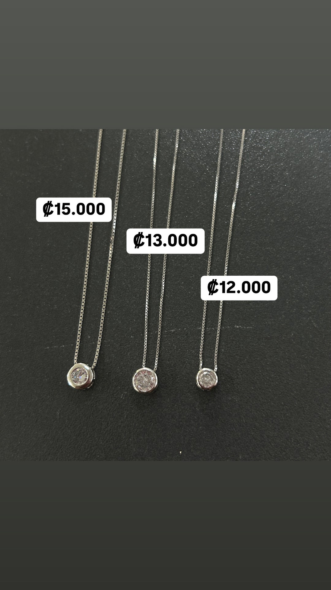 Collar Plata Sun Kiss