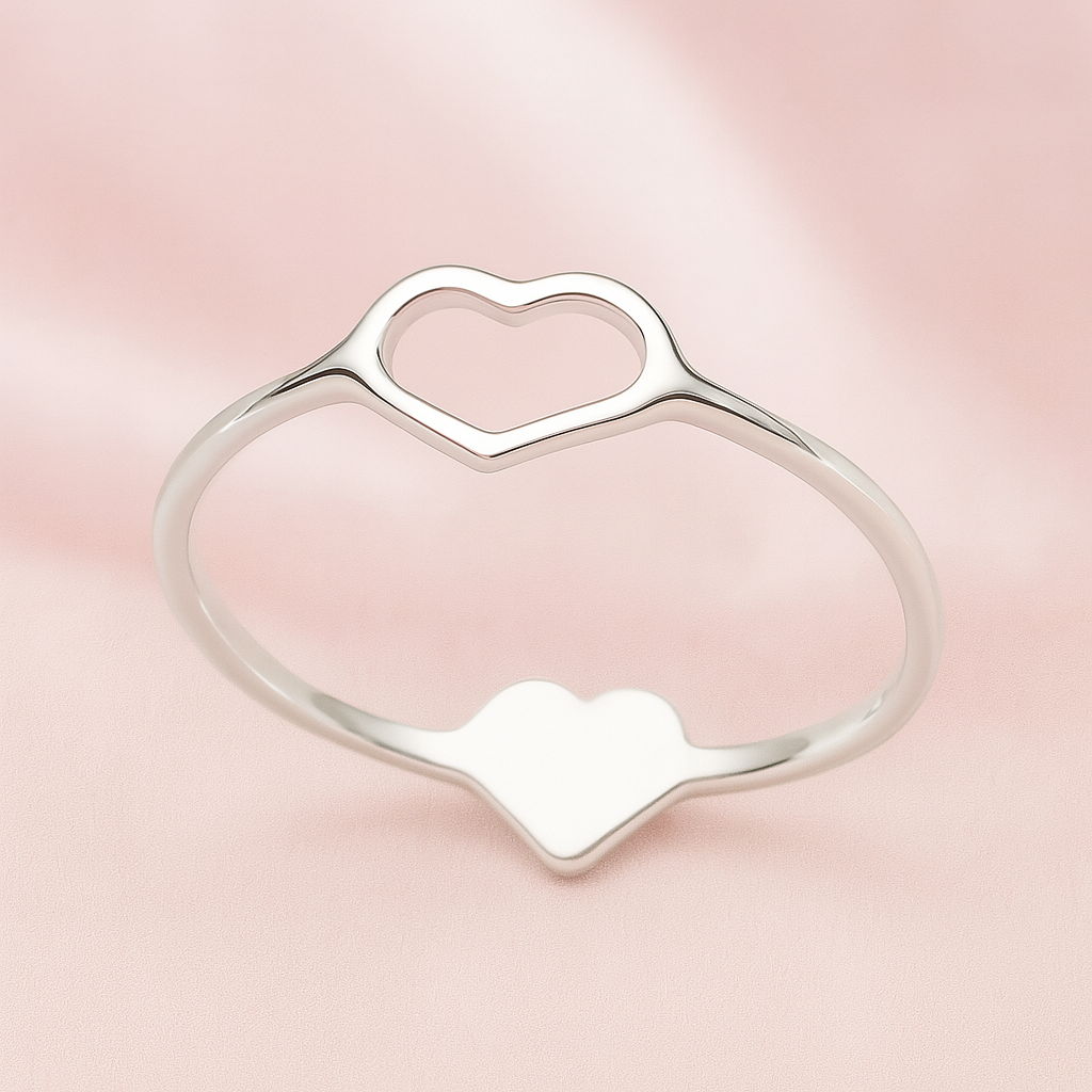 Anillo de Plata promesa de amor