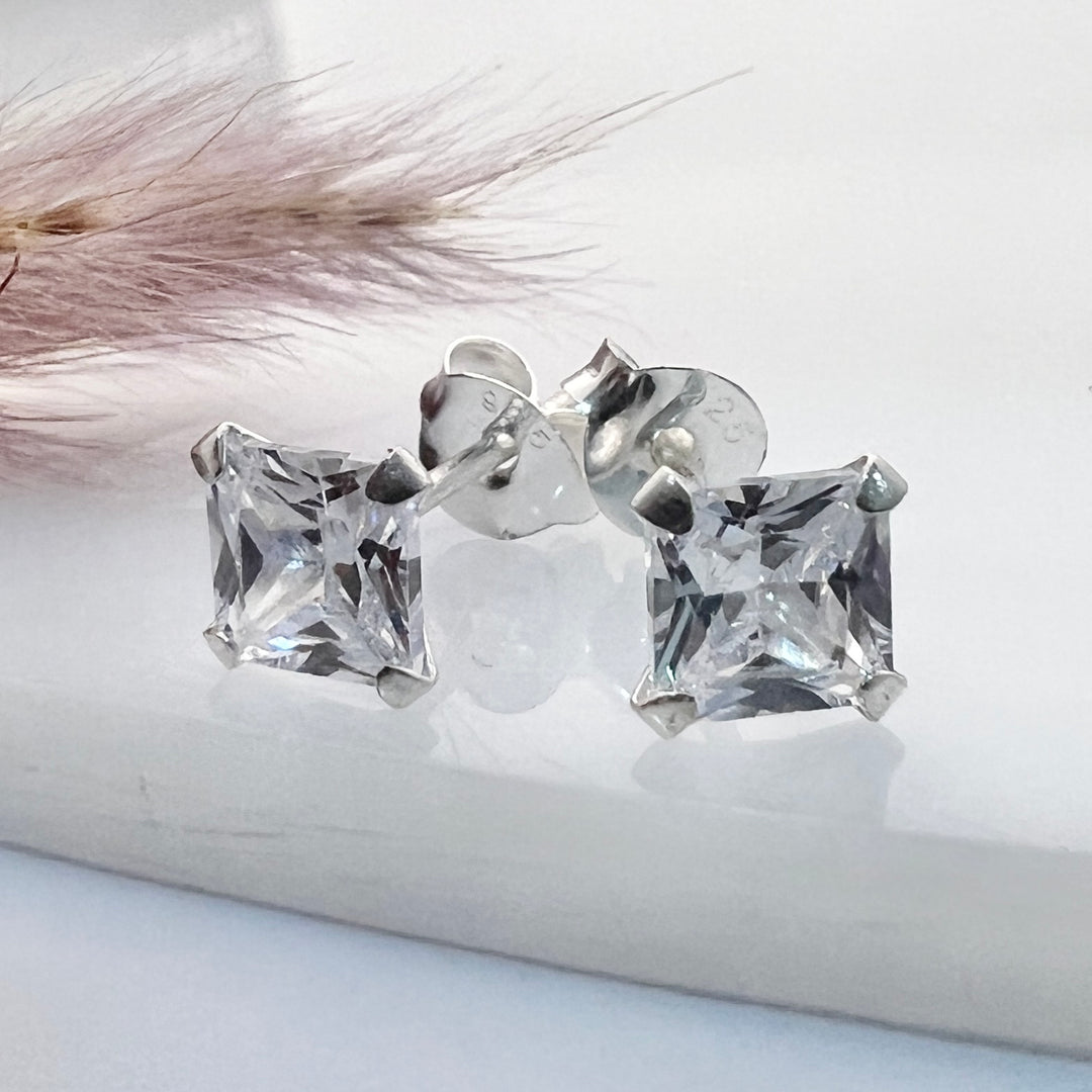 ▷ Aretes de Plata 925 Chispas | Nicola Joyería 🇨🇷