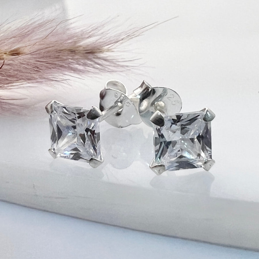 ▷ Aretes de Plata 925 Chispas | Nicola Joyería 🇨🇷