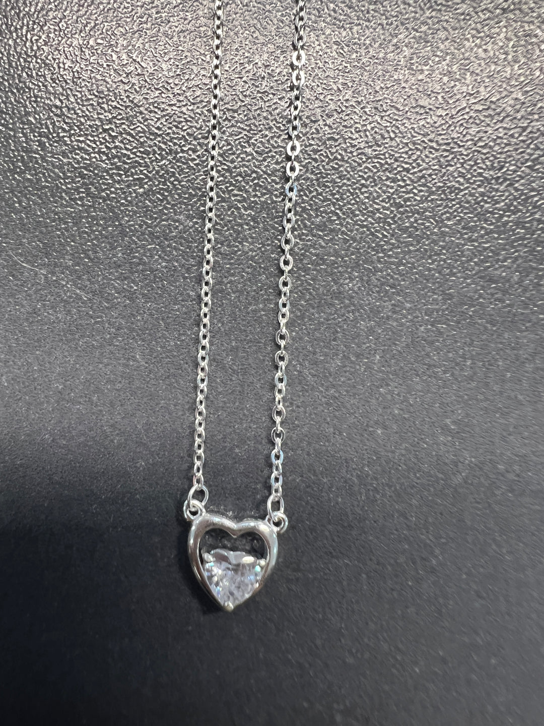 Collar Plata Corazón