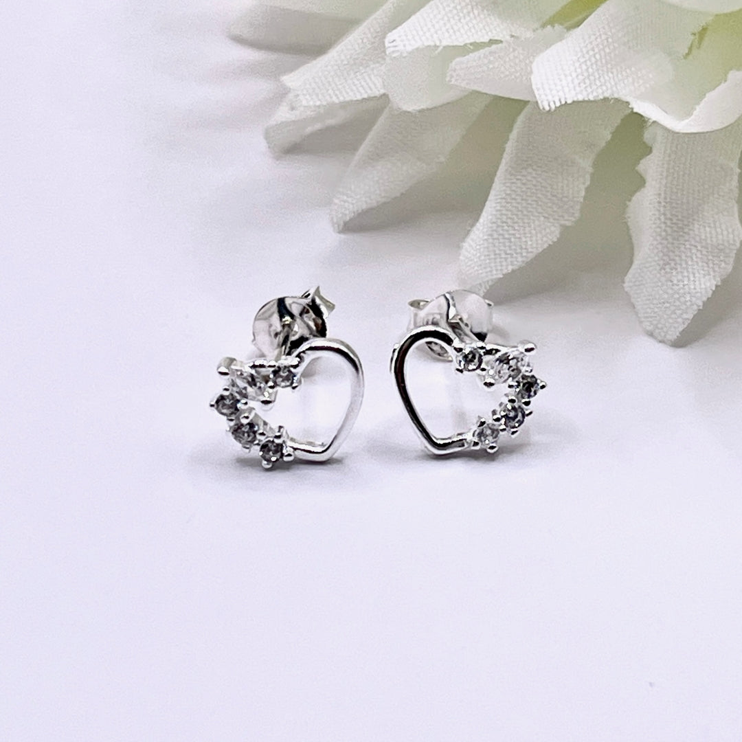 Aretes Corazones