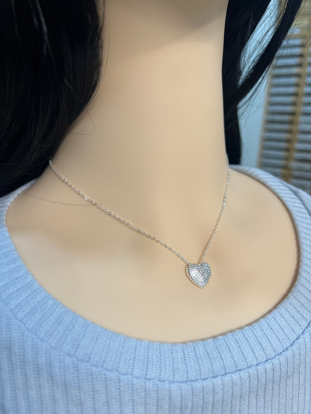 Collar Plata Corazón