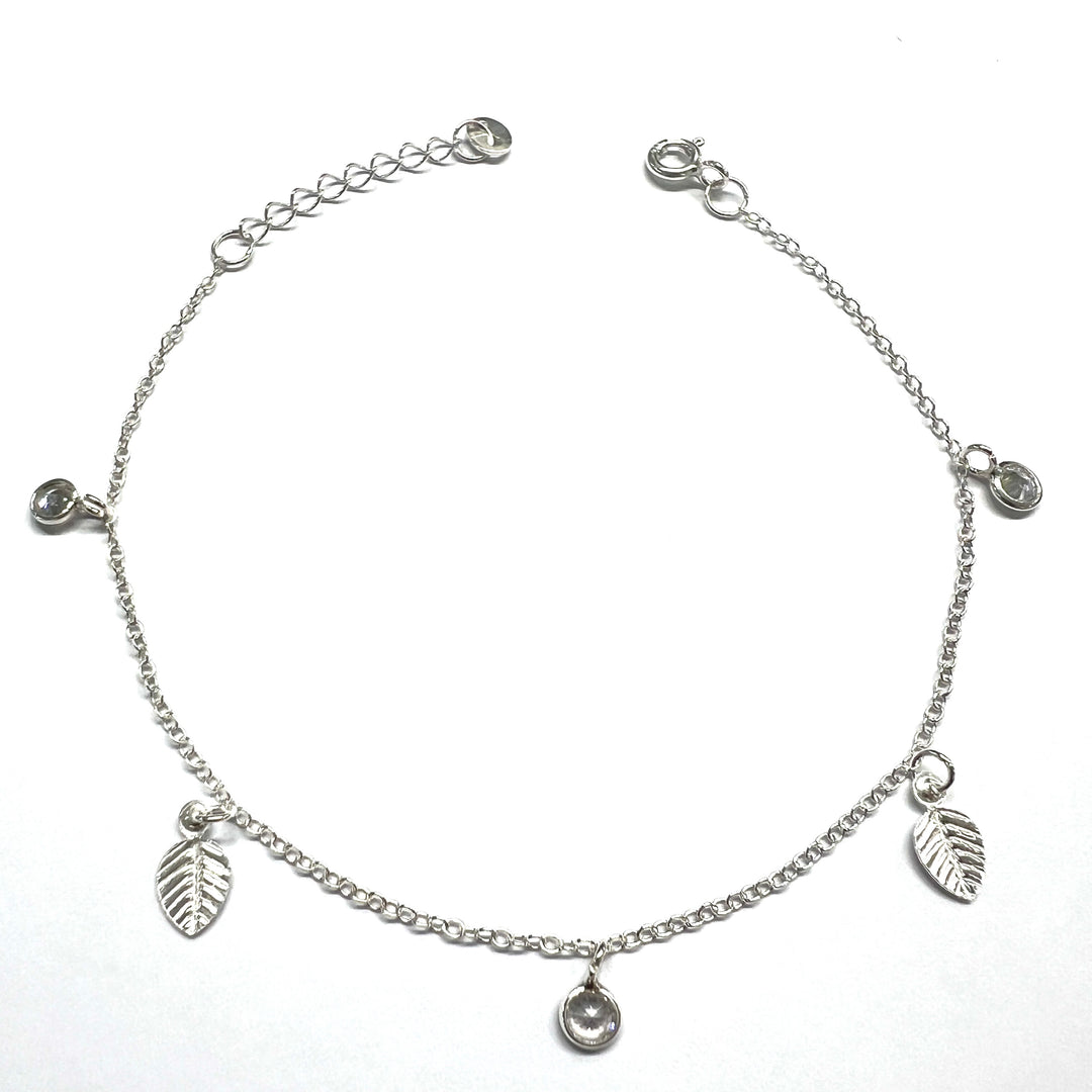 Pulsera Hojas y círculos 🍃⚪️