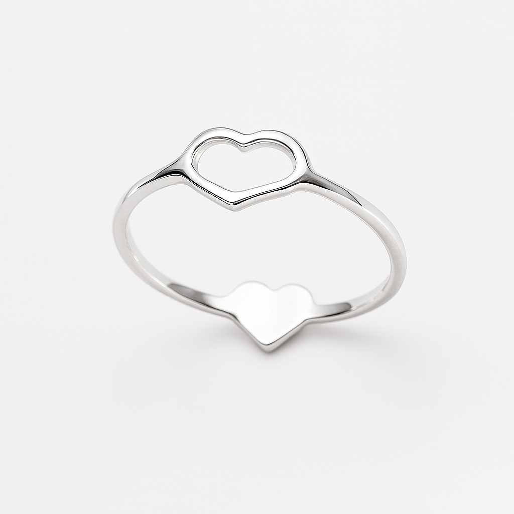 Anillo de Plata promesa de amor