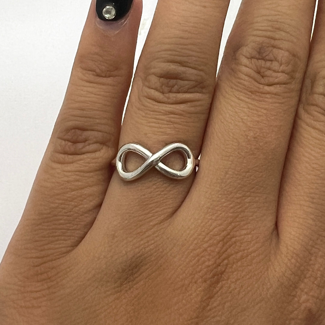 Anillo Plata Promesa Infinito ♾️
