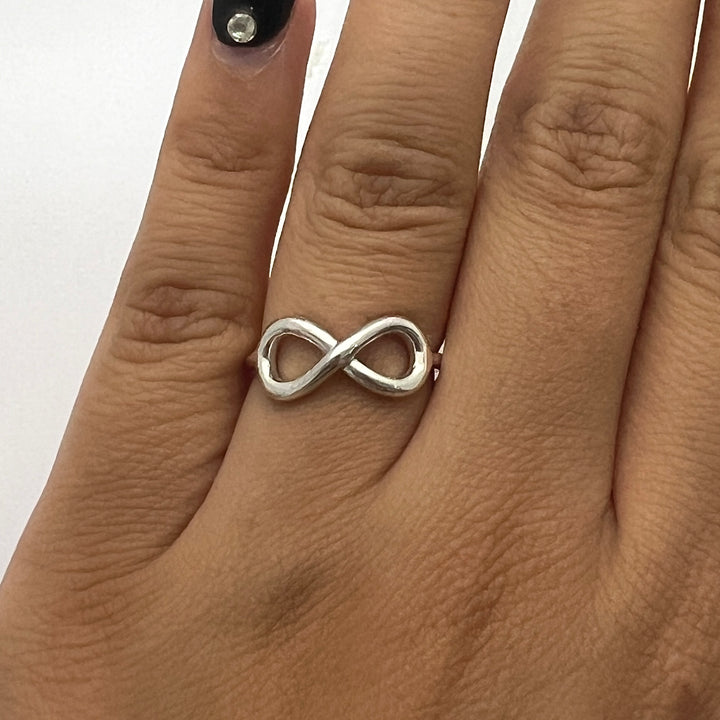 Anillo Plata Promesa Infinito ♾️