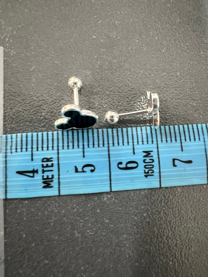 Aretes Plata Bebé Mickey
