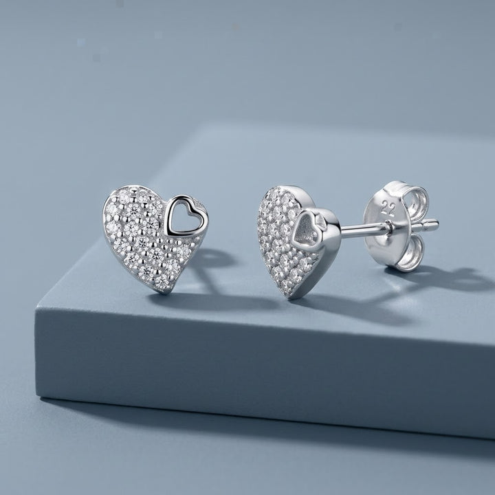 Aretes ❤️ Plata 7MM