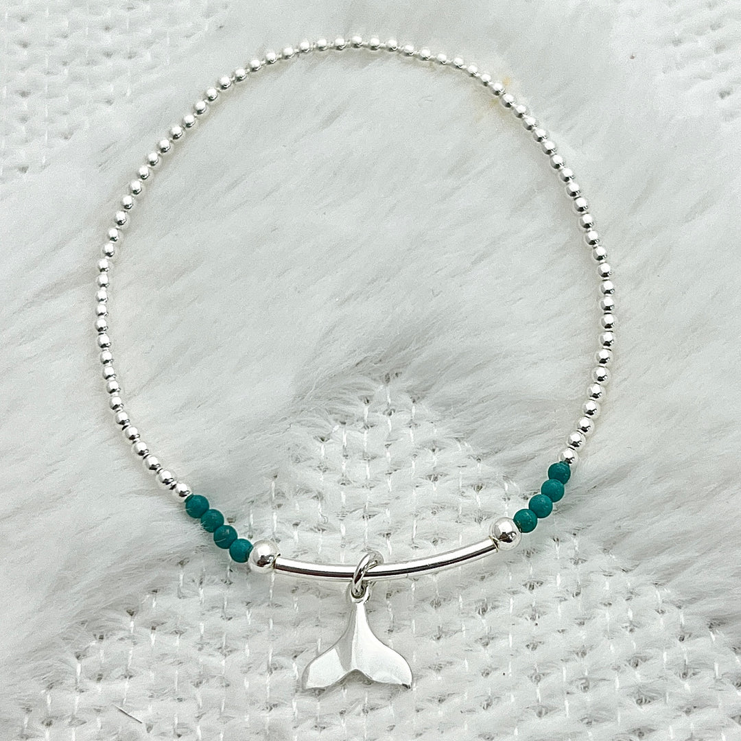Pulsera Sirena Turquesa 🧜‍♀️ Nicola Joyería 🇨🇷  de plata 925