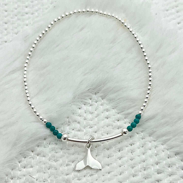 Pulsera Sirena Turquesa 🧜‍♀️ Nicola Joyería 🇨🇷  de plata 925
