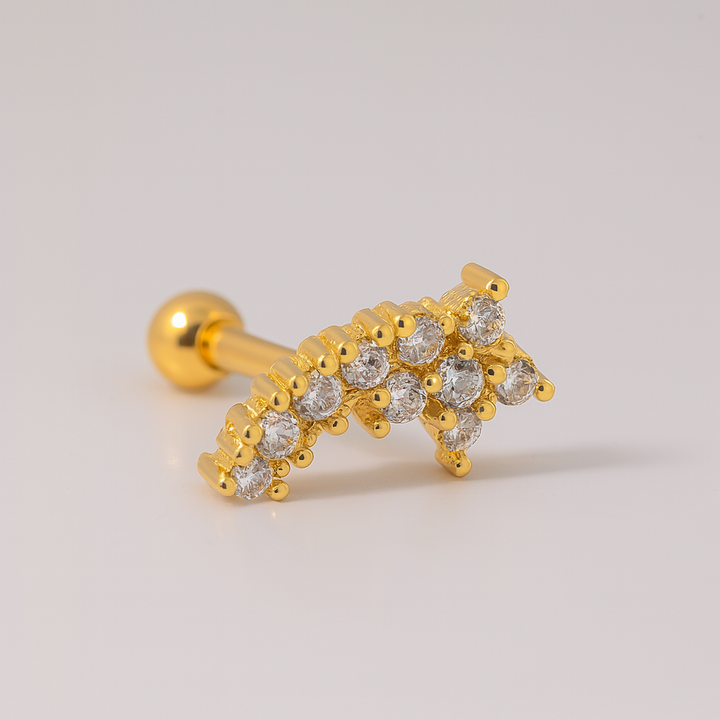 Arete Quirúrgico 💫 Estrella Fugaz Dorado