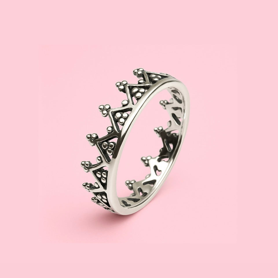 Anillo de Plata Coronita👑