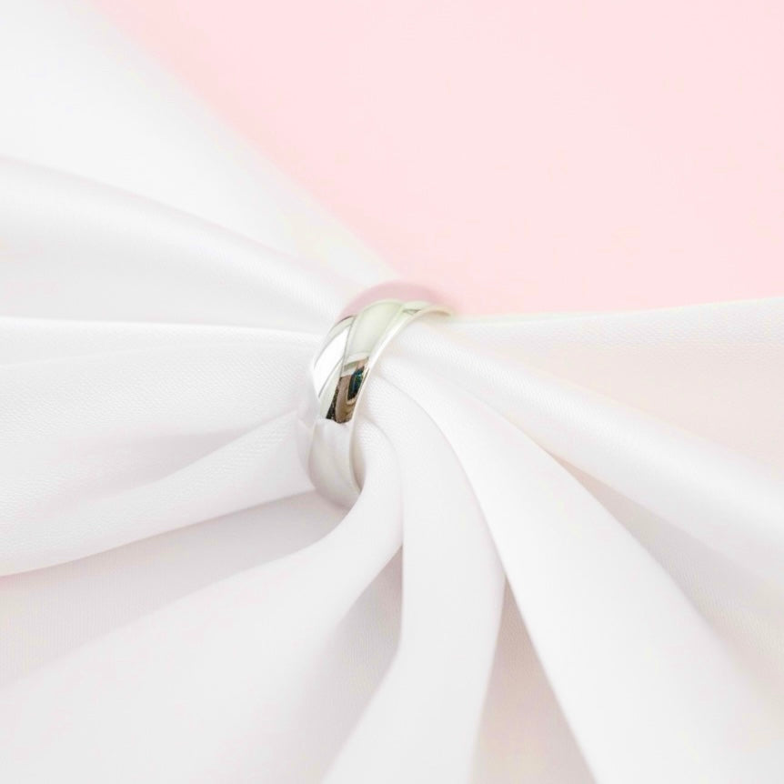 Anillo Plata Matrimonio 6MM