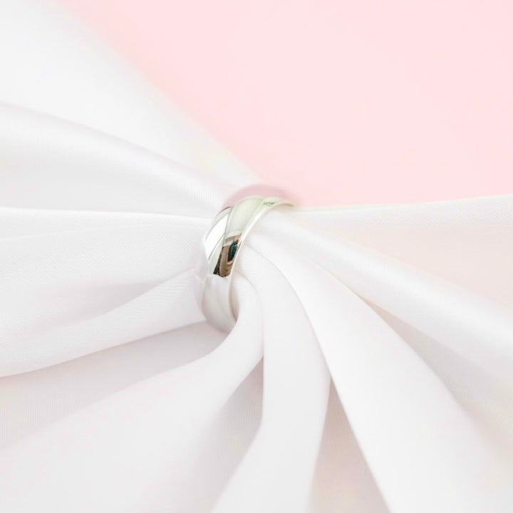 Anillo Plata Matrimonio 6MM