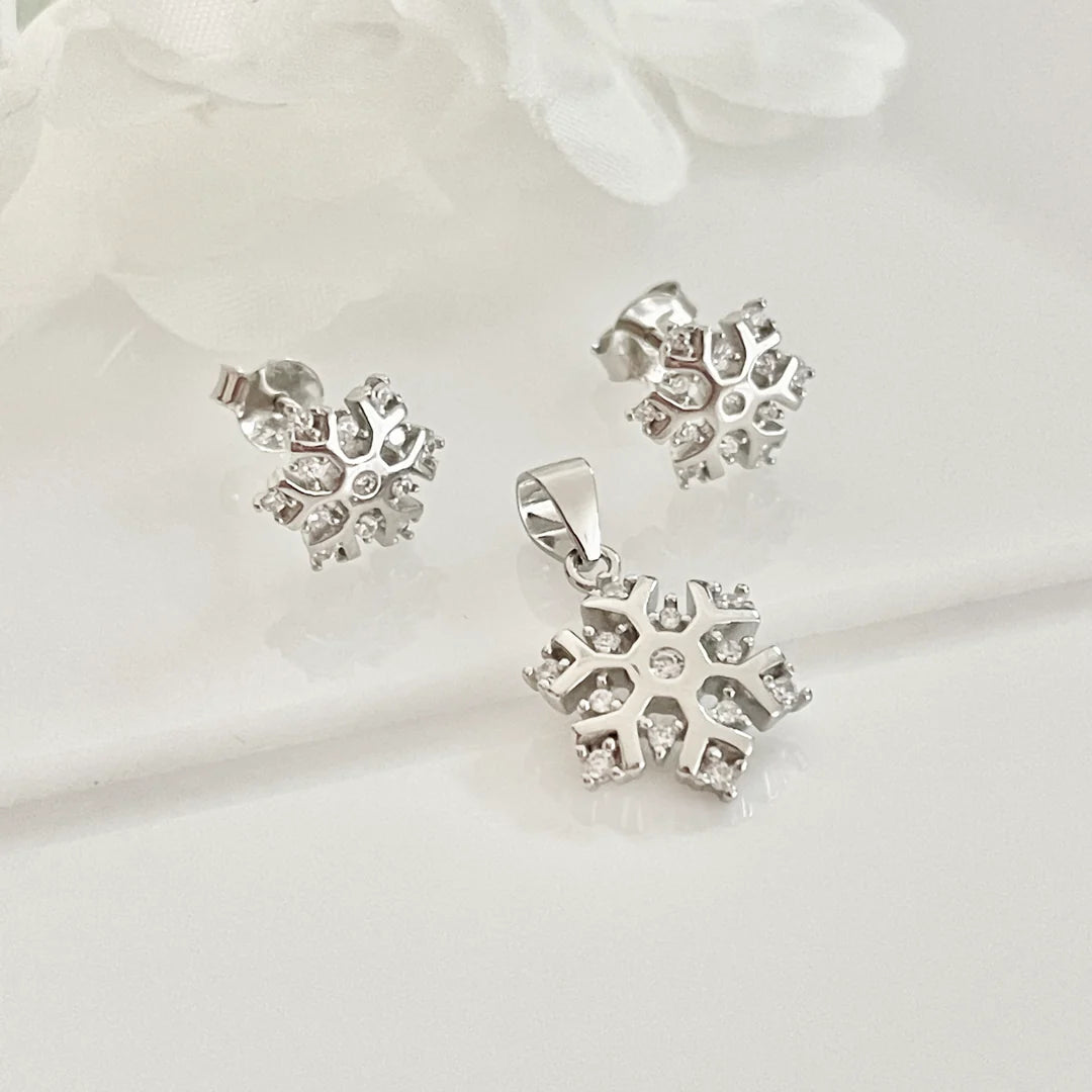 Juego Plata ❄️Copo Nieve
