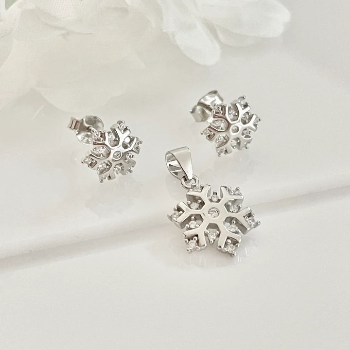 Juego Plata ❄️Copo Nieve