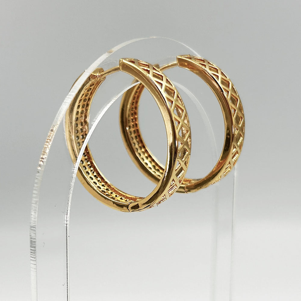 Argollas Amanecer Dorado