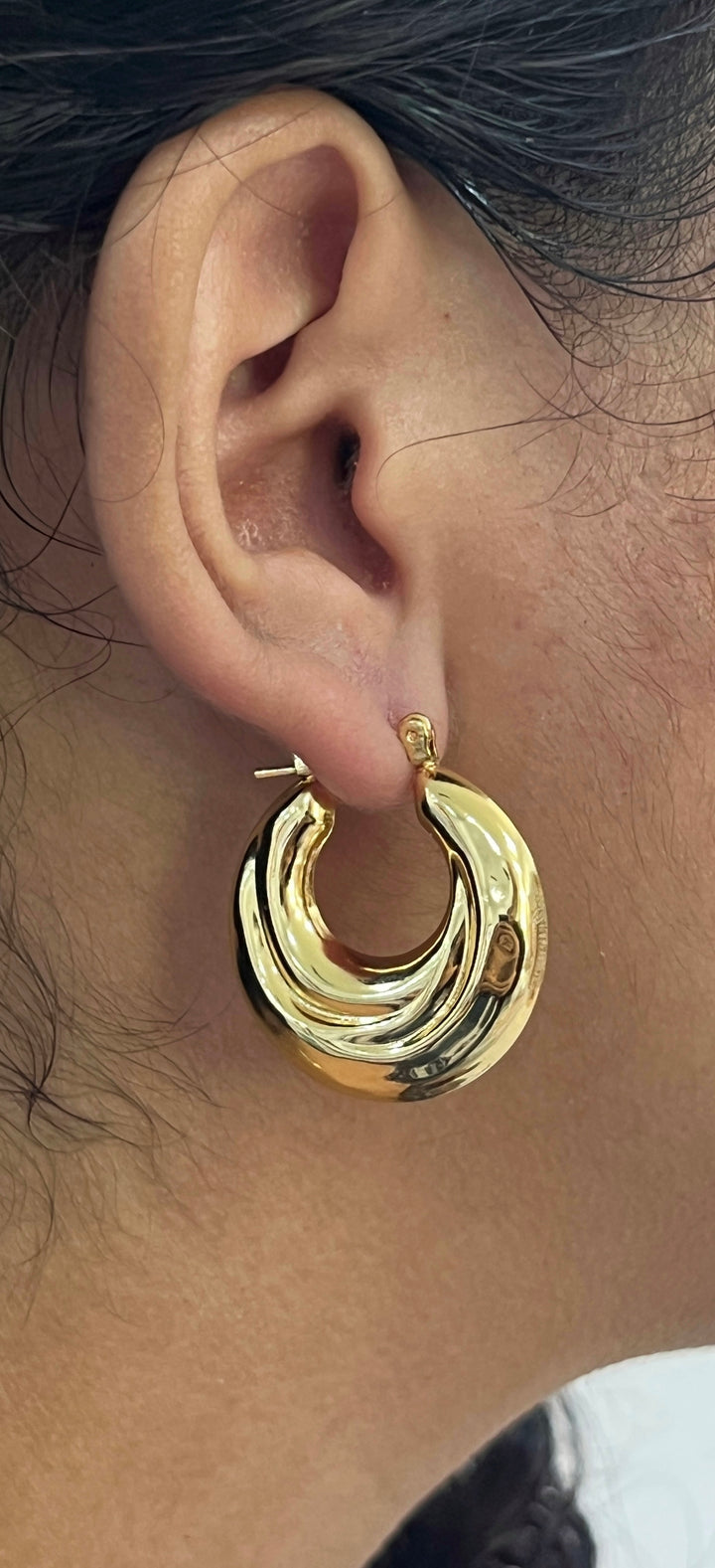 Argollas Puff Ola 30MM