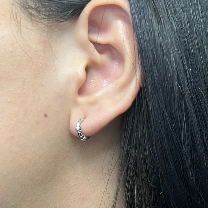 Argollas Serenas Lisas Bali 10MM