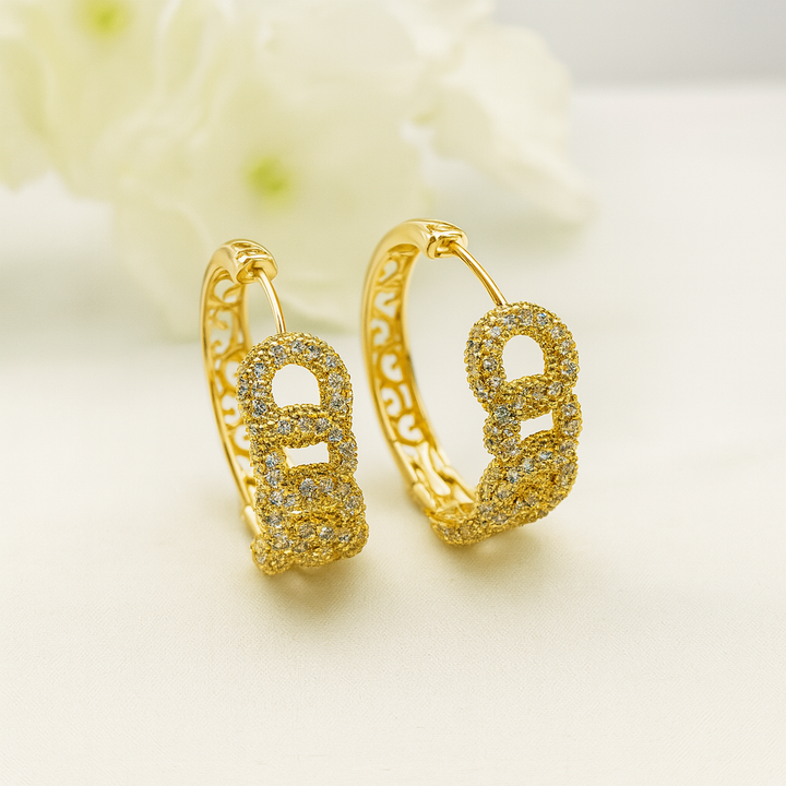 Argolla Trenza Dorada