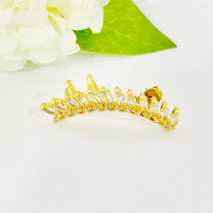 Arete Escalador de Acero Alúa Derecho Dorado