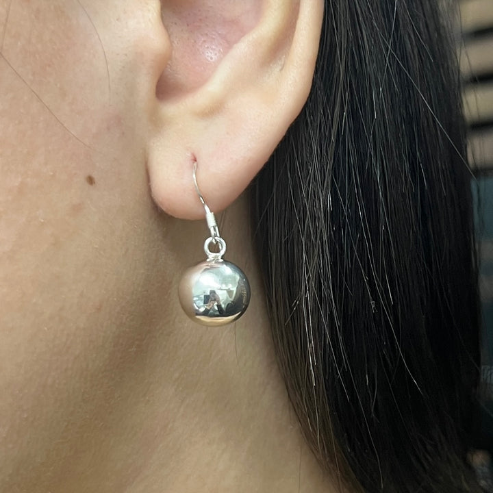 Aretes Guindar Bola 10MM