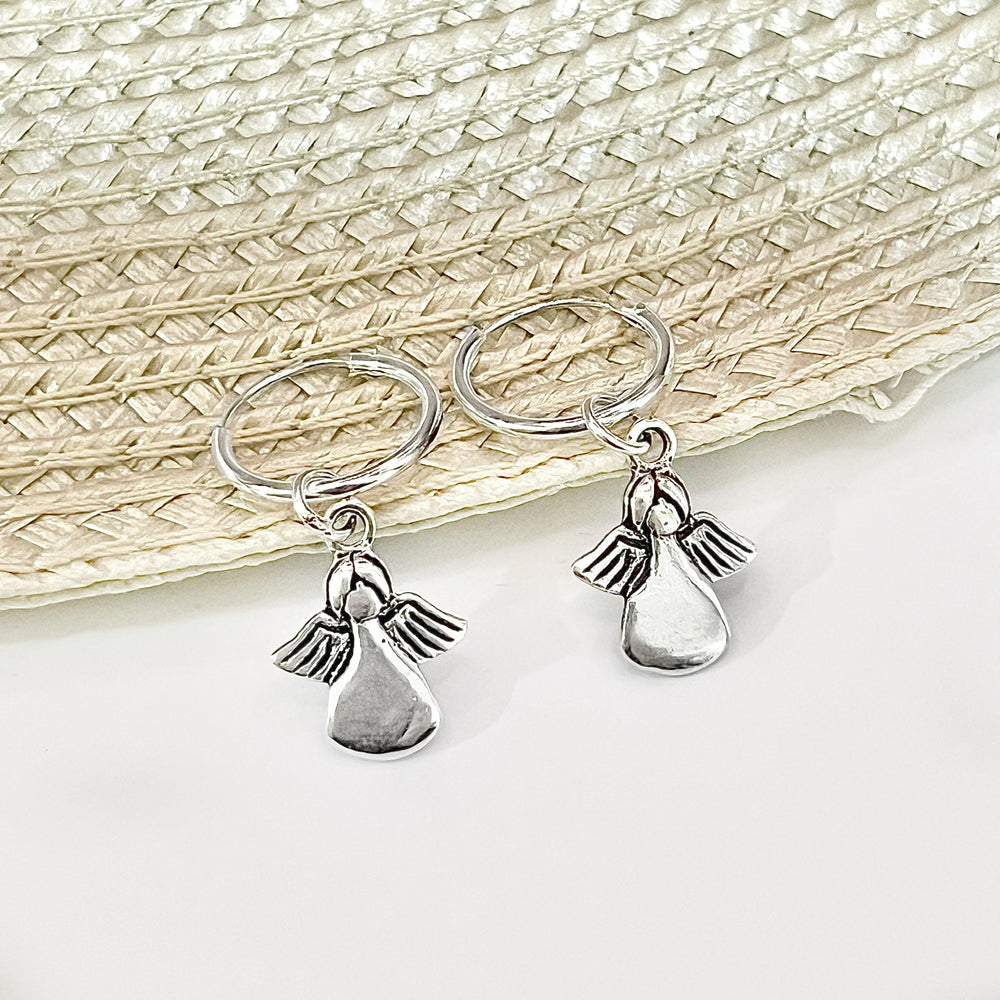 ▷ Argollas Colgantes Ángeles 😇 Nicola Joyería