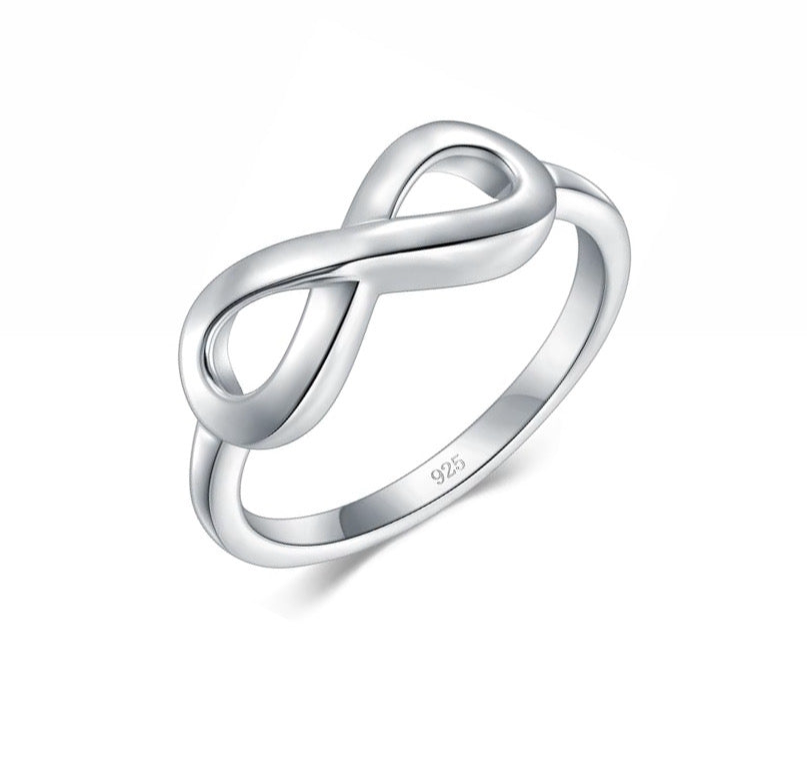 Anillo Plata Promesa Infinito ♾️