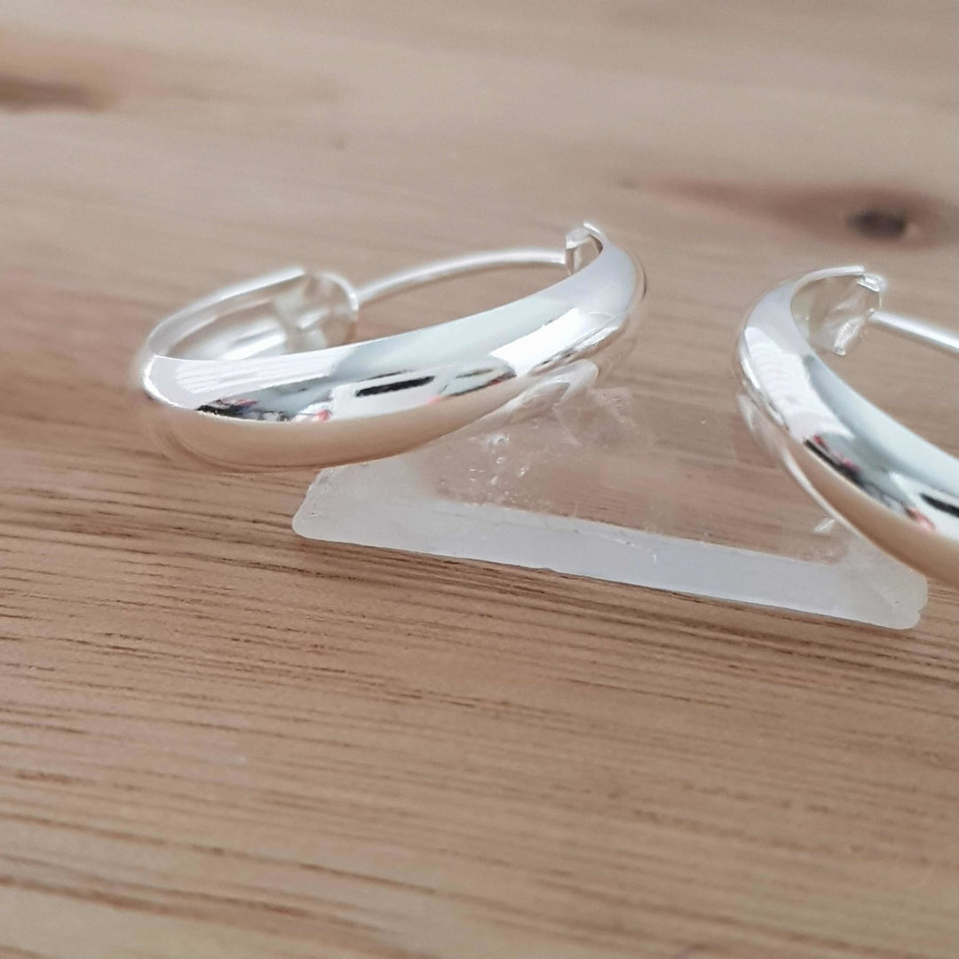 Argollas Divinas 20MM Plata