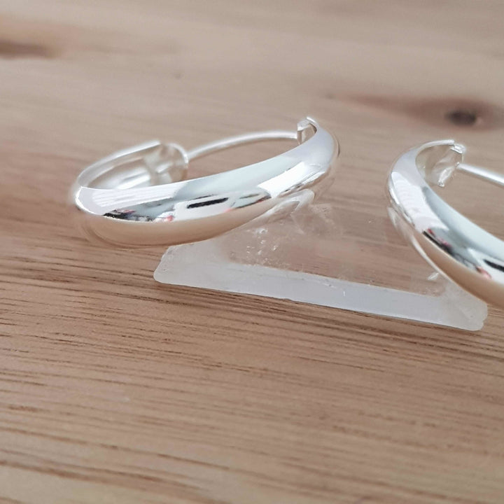 Argollas Divinas 20MM Plata